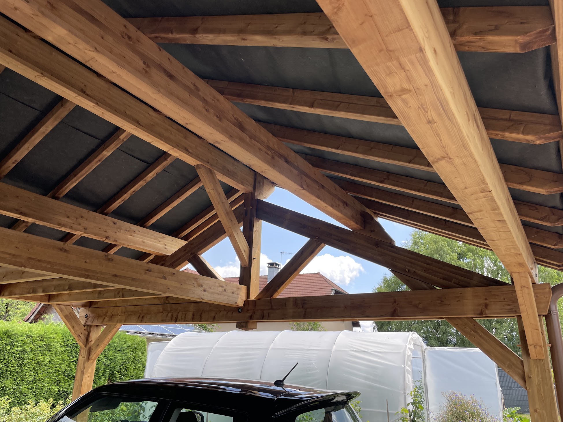 Réalisation carport J-D Bat