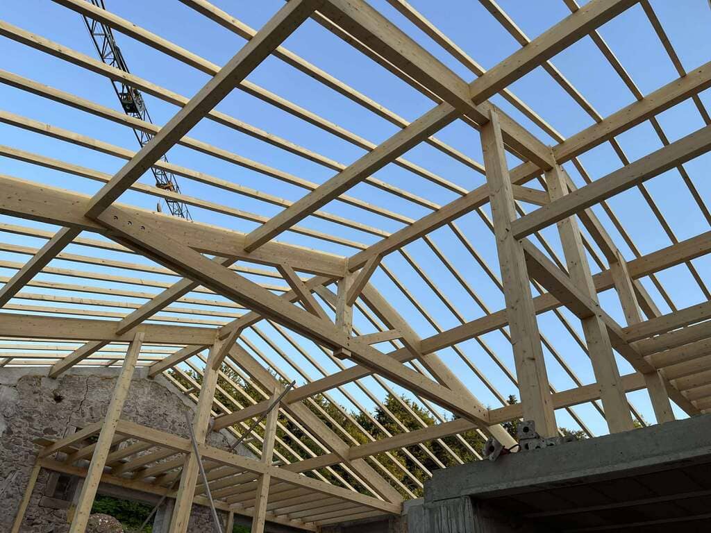 Charpente bois traditionnelle Vosges Workwood